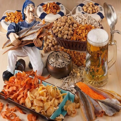 Закуски, грінки, чіпси