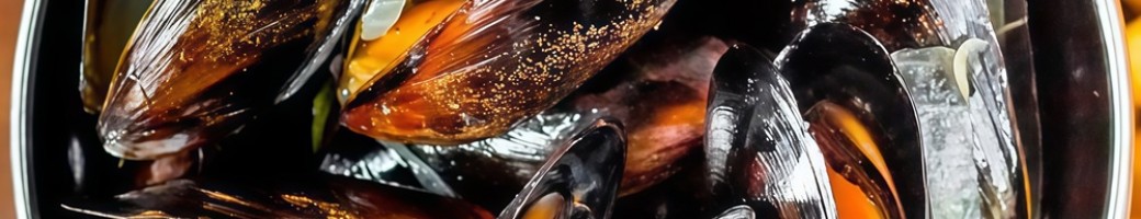 Мідії та коктейлі