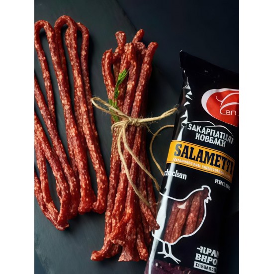 Ковбаски Salametti «Курка» (100 г) — Преміум кабаноси